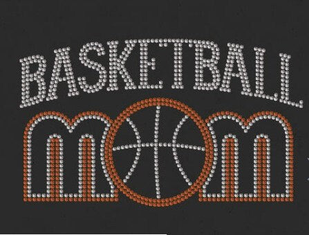 Basketball Mom Rhinestone Shirt