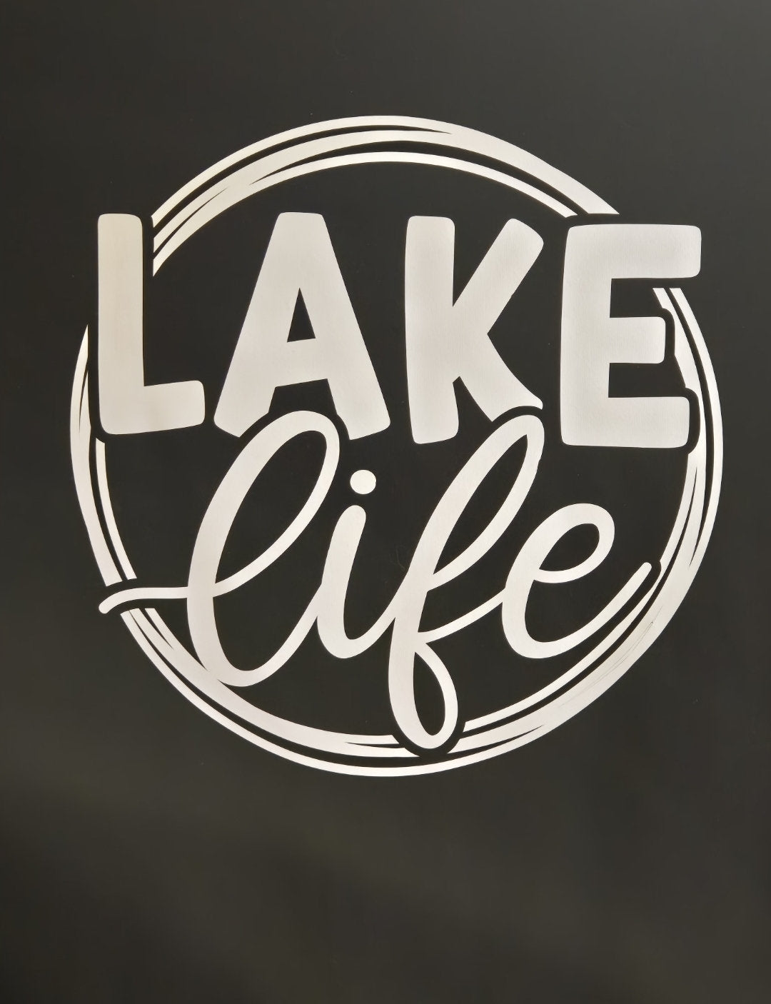 Lake Life Specialty Vinyl Shirt | Summer Vacation Tee
