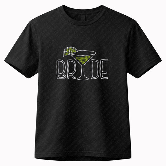 Bride Drink Rhinestone Shirt | Everyday Bling Tee