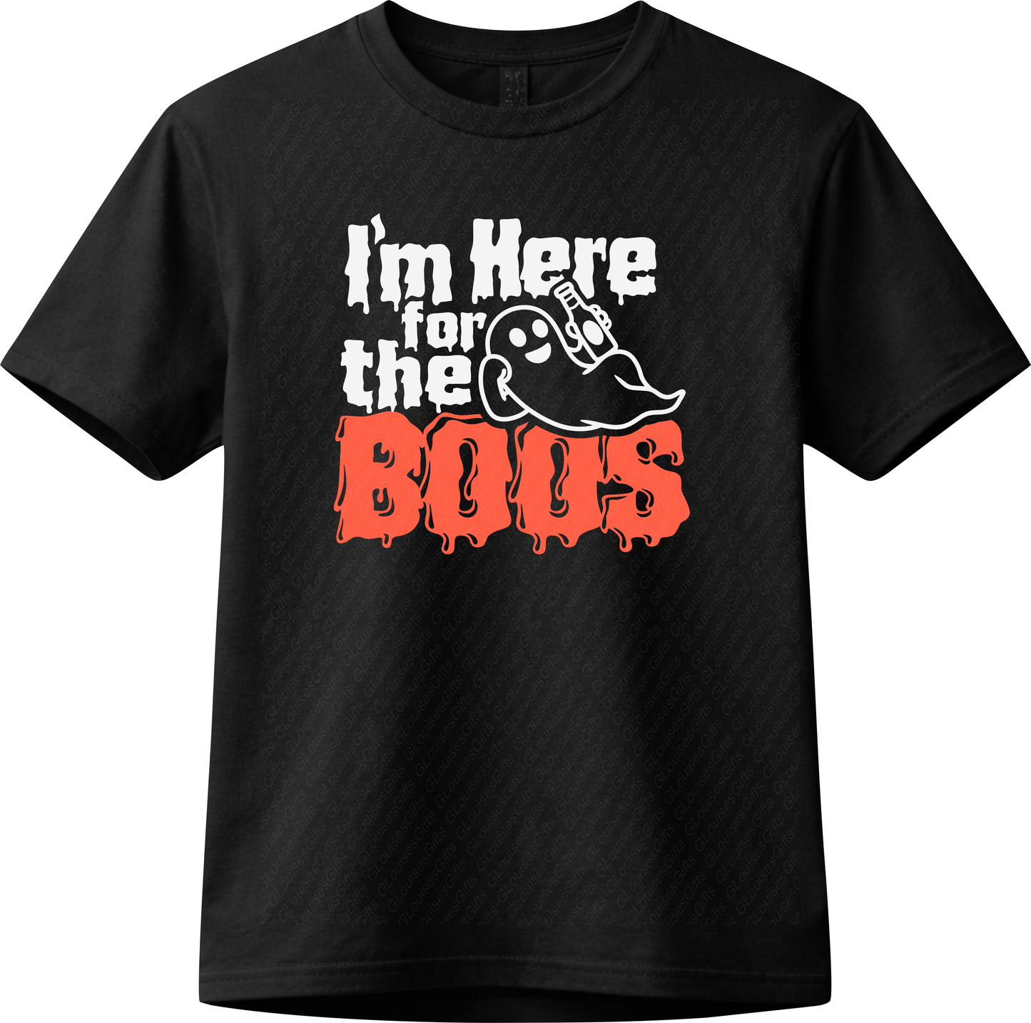 I'm Here for the Boos Special Vinyl Shirt | Everyday Tee