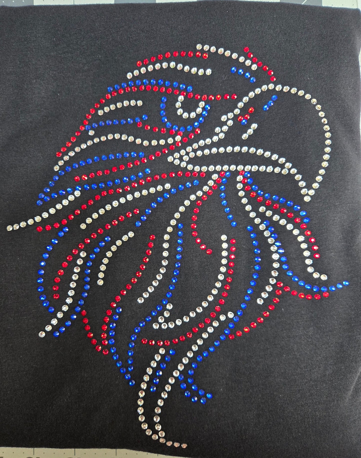 USA Eagle Rhinestone Shirt | Everyday Bling Tee