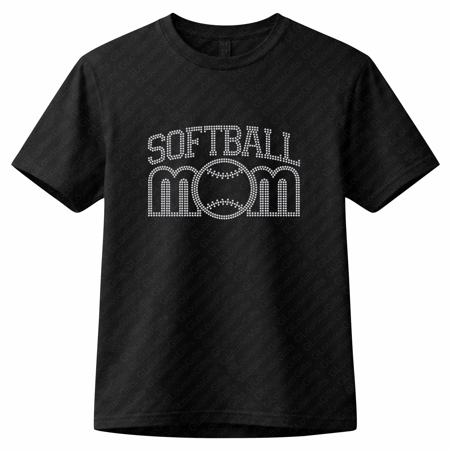 Softball Mom Rhinestone Shirt | Field Day Team Tee