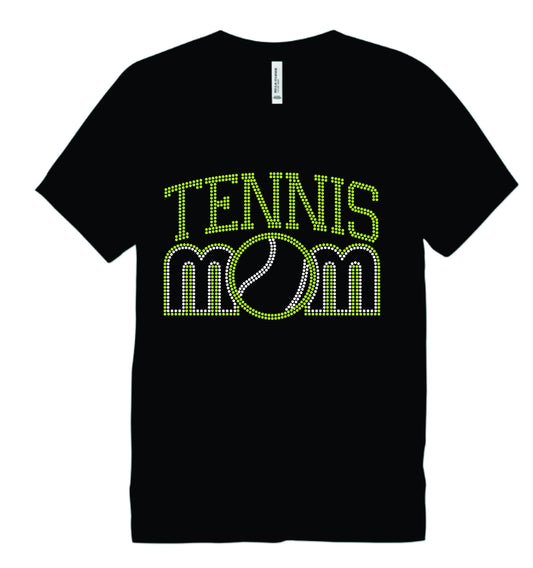 Tennis Mom Rhinestone Shirt