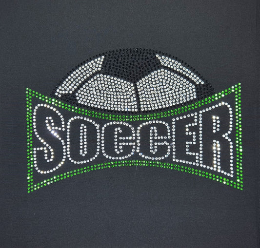 Soccer Arch Rhinestone T-Shirt