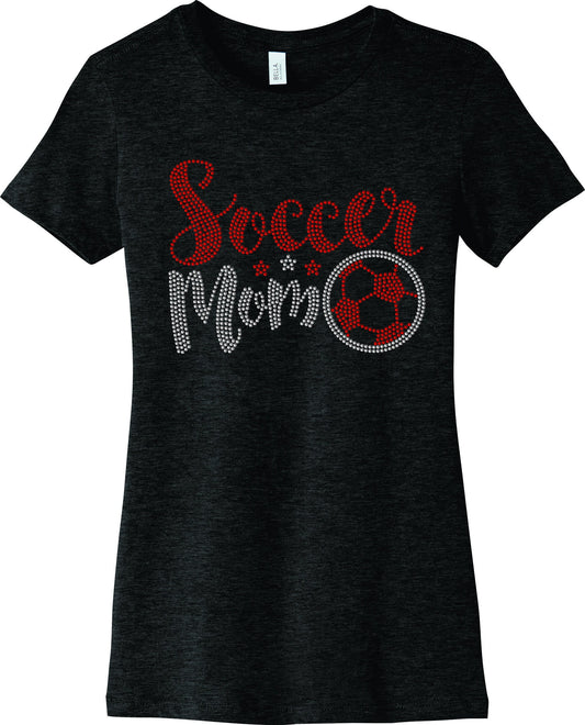 Soccer Mom Rhinestone T-Shirt