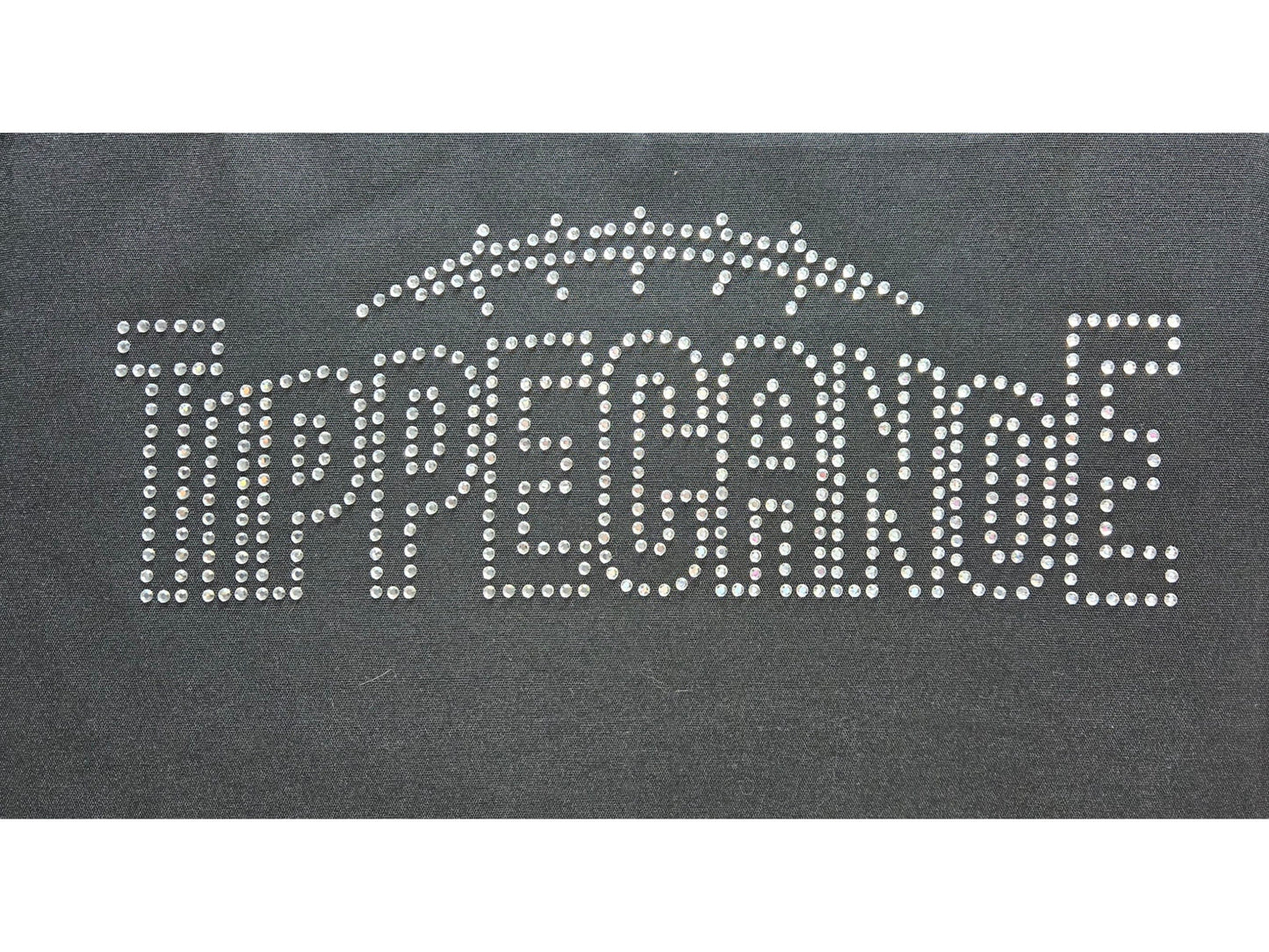 Tippecanoe Football Laces Rhinestone T-Shirt