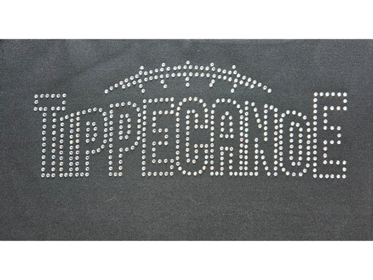 Tippecanoe Football Laces Rhinestone T-Shirt