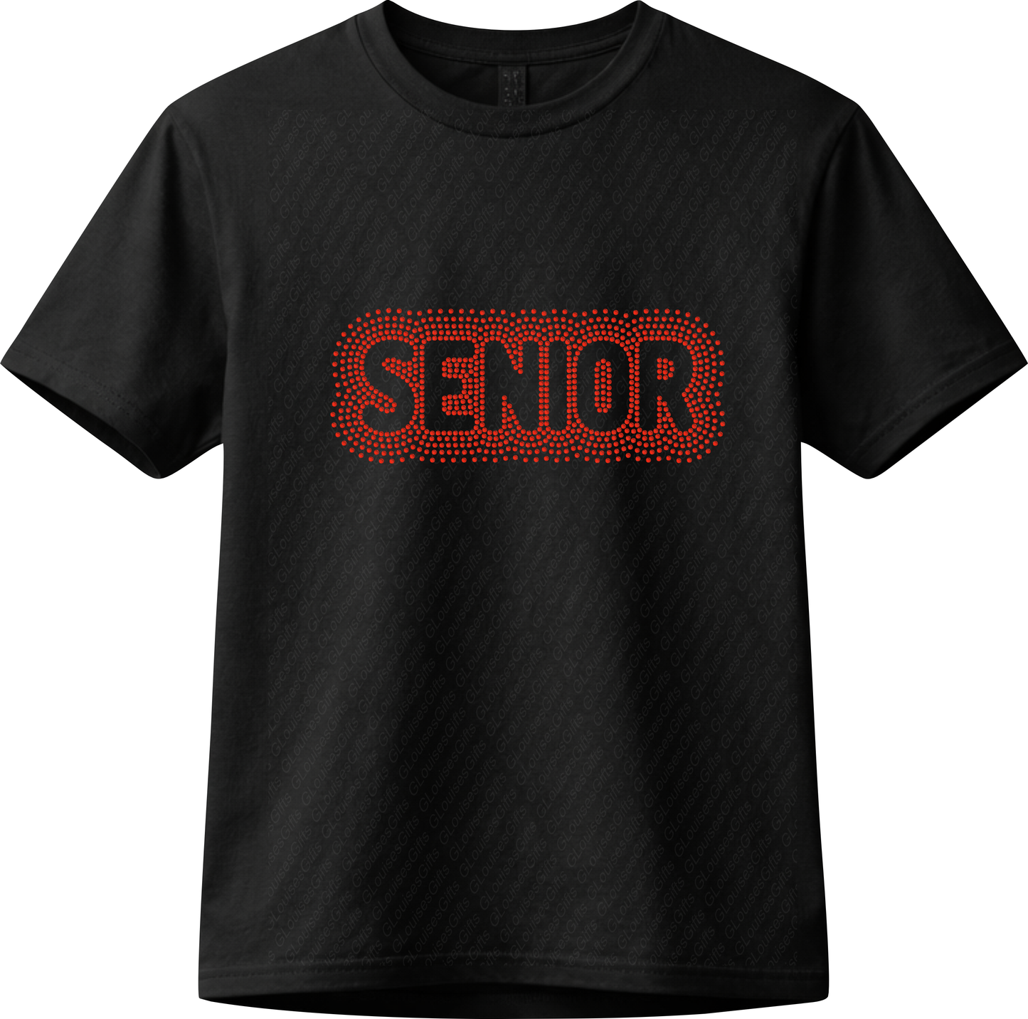 Senior Scattered Graduate Rhinestone T Shirt